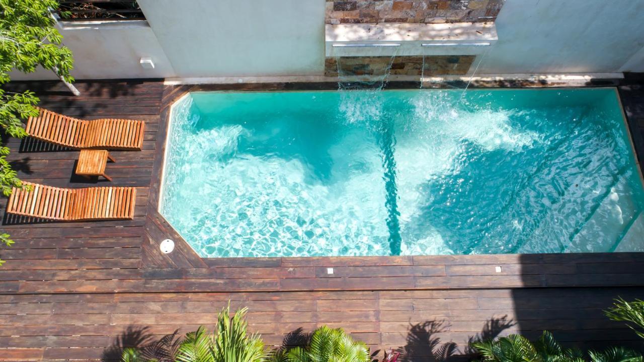 Alma De Flores Private Pools Suites Tulum Bagian luar foto