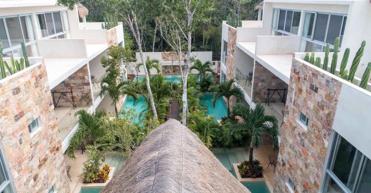 Alma De Flores Private Pools Suites Tulum Bagian luar foto