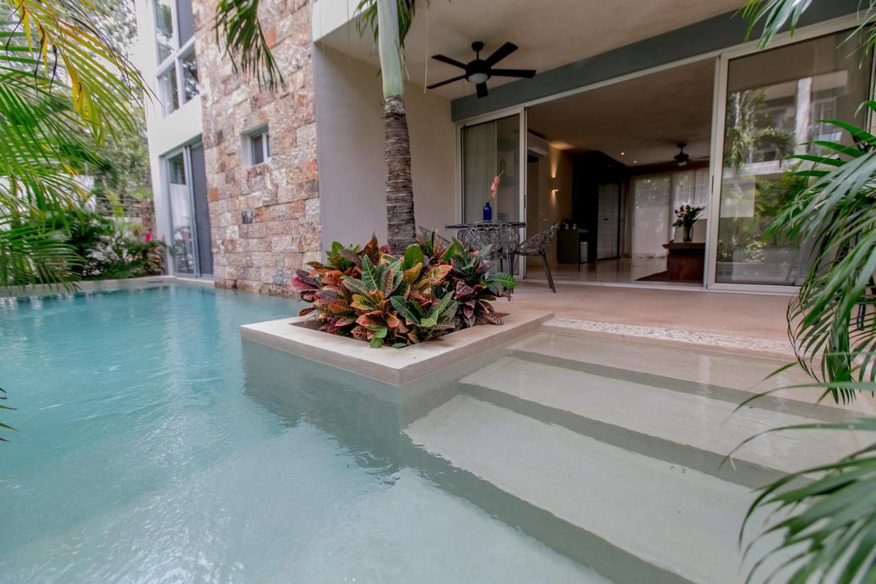 Alma De Flores Private Pools Suites Tulum Bagian luar foto