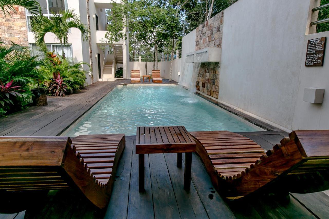 Alma De Flores Private Pools Suites Tulum Bagian luar foto